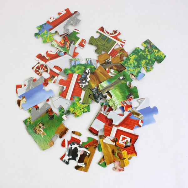 Barnyard Kid's 30 Pc Jigsaw Puzzle 10.25 x 14.25" Melissa & Doug