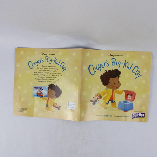 Cooper's Big-Kid Day by Calliope Glass 2018 Paperback From Huggies Pull-Ups