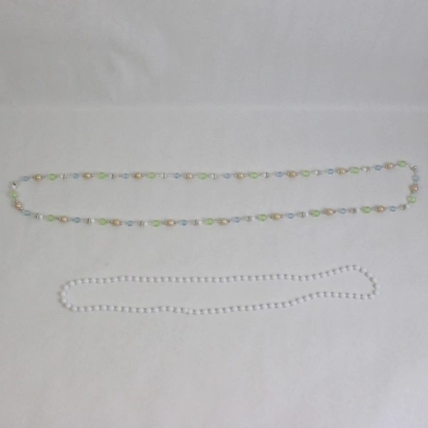 Lot of 7 Beaded Necklaces Costume Jewelry Various Colors