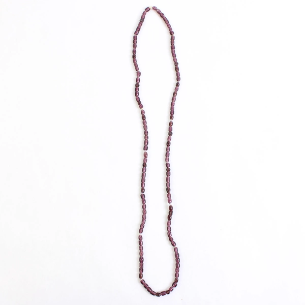 Lot of 5 Matching Glass Beaded Necklaces Multiple Colors 14"