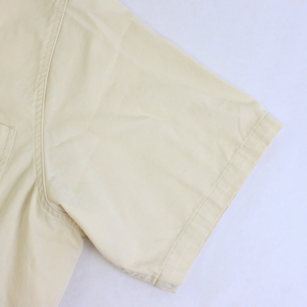 Scandia Woods Butter Yellow Button Up Shirt 100% Cotton Men's Size 2XL