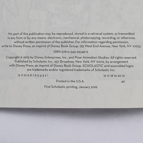 From Disney Pixar Inside Out Sadly Ever After? by Elise Allen 2016 Paperback