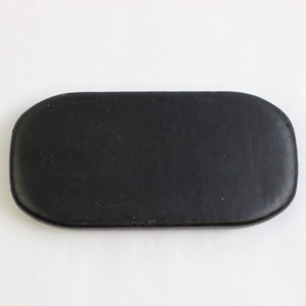 Oval Non-Polarized Clip-On Sunglasses with Hard Case