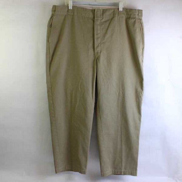 Dickies Solid Beige Color Work Pants Men's Size 44 x 30