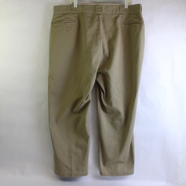Dickies Solid Beige Color Work Pants Men's Size 44 x 30