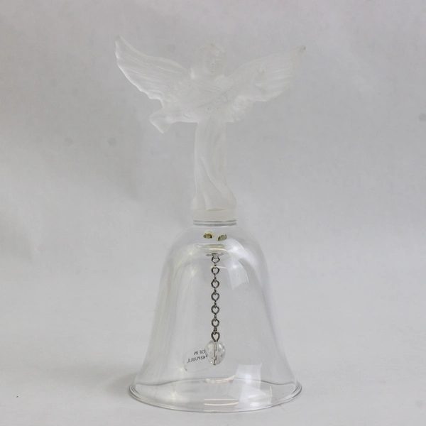 Lenox Christmas 1999 Glass Angel Bell Ornament