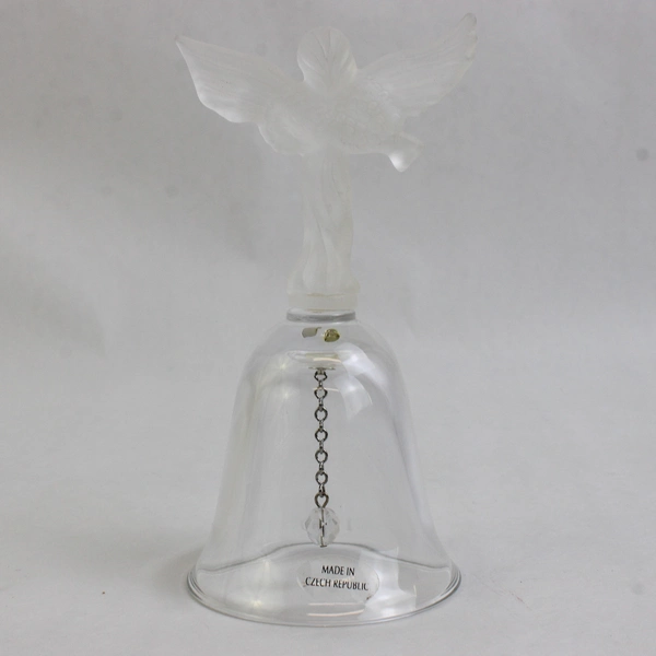 Lenox Christmas 1999 Glass Angel Bell Ornament