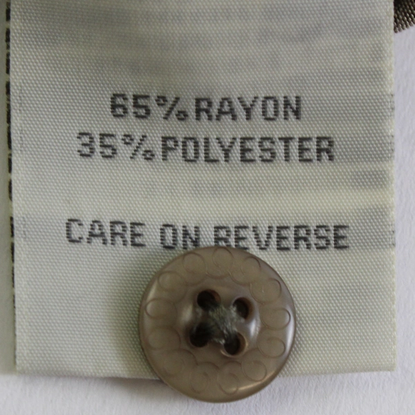 Solitude Mauve Brown Hawaiian Button Up Short Sleeve Shirt Men's Size XXL