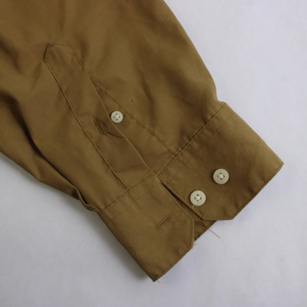 City Streets Khaki Brown Long Sleeve Button Up Shirt Men's Size 2XLT