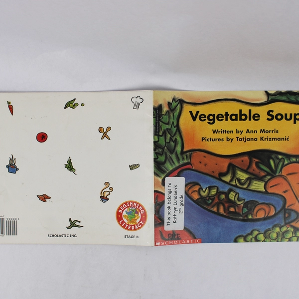 Scholastic Vegetable Soup by Ann Morris 1994 Paperback Beginning Literacy