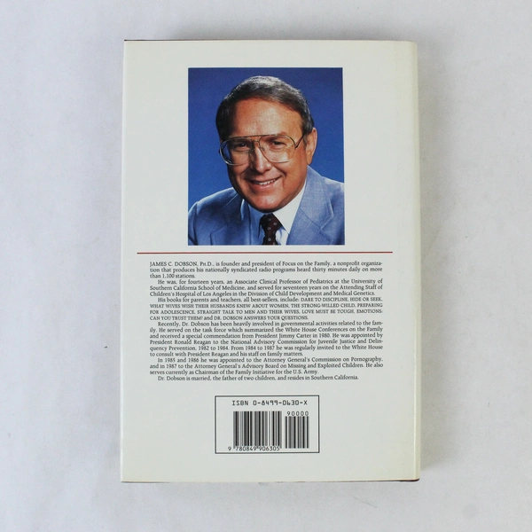 Parenting Isn't for Cowards by Dr. James C. Dobson 1987 Hardcover Book