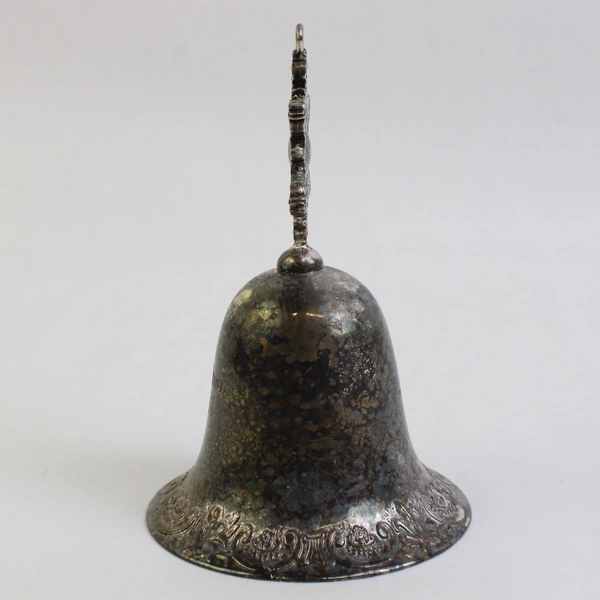 2001 Wallace Silversmiths Silver Plated Christmas Bell