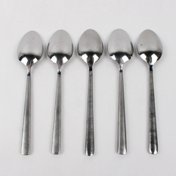 Lot Of 5 Cambridge Silver Paradise (Stainless) Flatware Soup Spoons