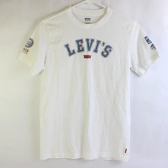 Levi's White Graphic T-Shirt Short Sleeve Youth Large 12-13 Years