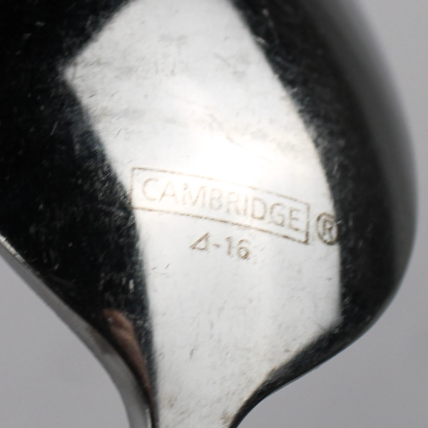 Lot Of 5 Cambridge Silver Paradise (Stainless) Flatware 3 Soup Spoons & 2 Knives