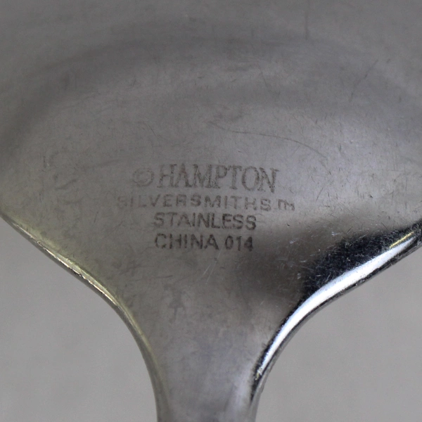 Lot Of 3 Hampton Silversmiths Shangrila (Stainless) Flatware 2 Spoons & 1 Knife