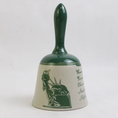 Vintage Willco Imports Statue of Liberty New York Porcelain Souvenir Bell 5.5"