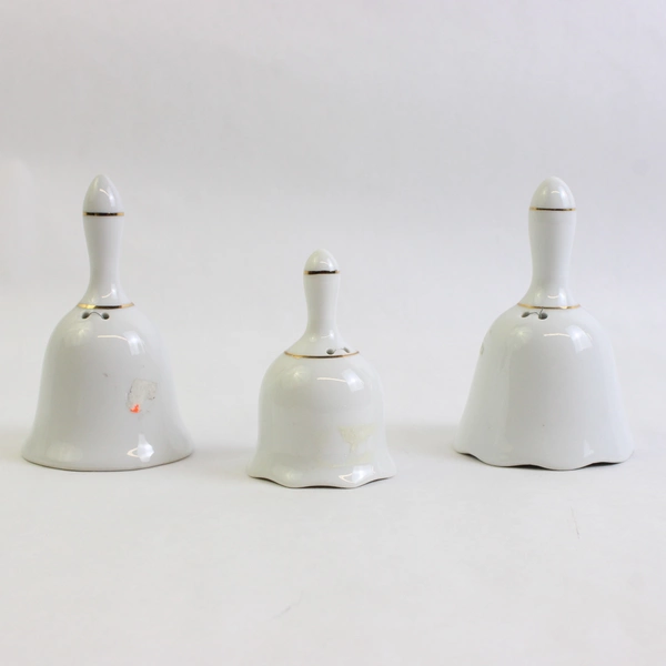 Lot of 3 United States Travel Porcelain Souvenir Bells