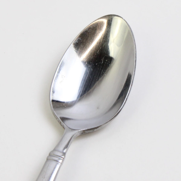 Lot Of 5 Reed & Barton Perspective (Stainless) Flatware Soup Spoons