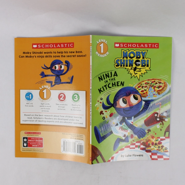 Moby Shinobi Ninja in the Kitchen by Luke Flowers 2017 Paperback Level 1 Reader