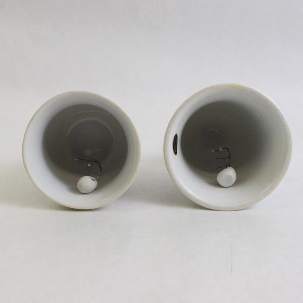 Lot of 2 Florida United States Porcelain Souvenir Bells