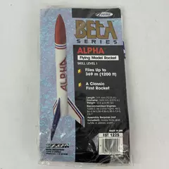 Estes Alpha Flying Model Rocket Kit Beta Series Skill Level 1