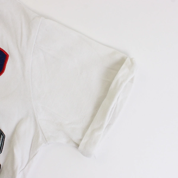 True Religion Children's White Color 'Patch Rebel' T-Shirt Size Youth 7-7