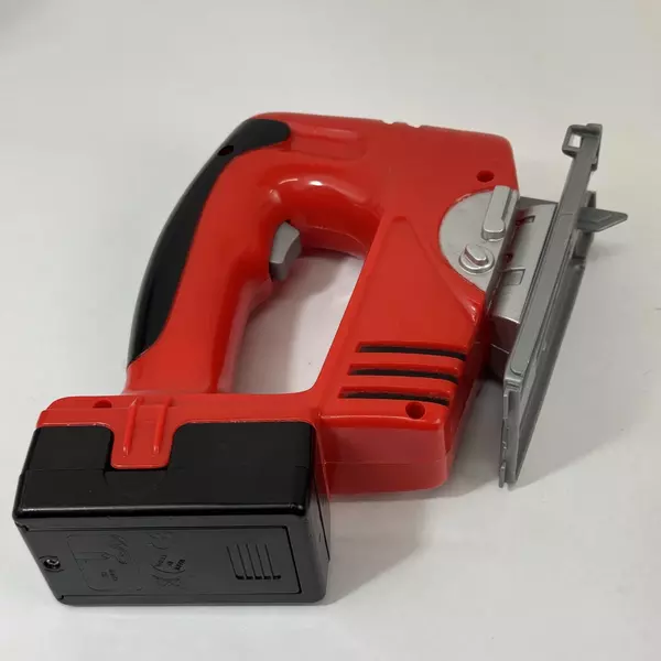 Hyper Tough Kid's Battery Operated Pretend Red Black Working Jigsaw