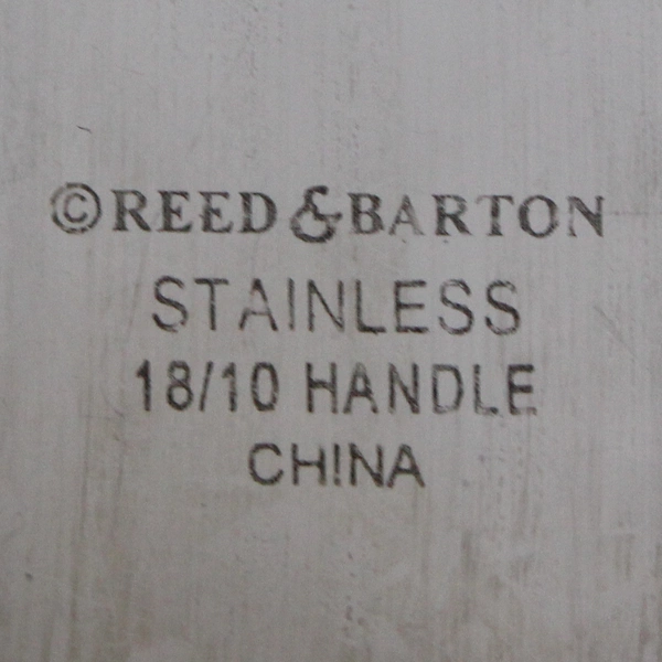 Lot Of 6 Reed & Barton Perspective Stainless Steel Flatware French Hollow Knives