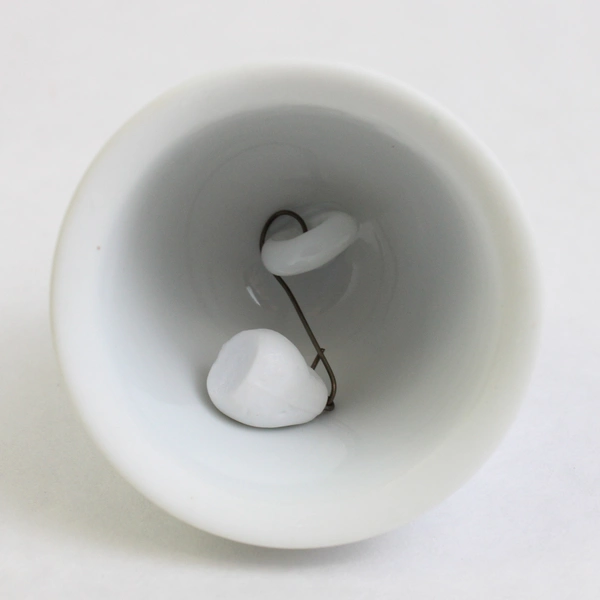 Le Mont Saint Michel France Porcelain Souvenir Bell 3"