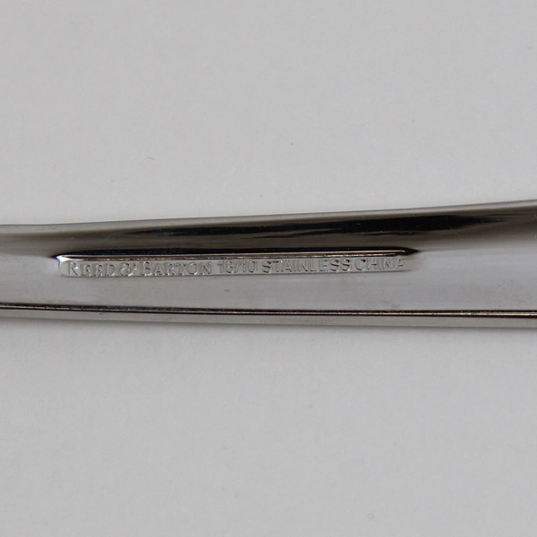 Lot Of 3 Reed & Barton Perspective (Stainless) Flatware Serving Spoon & 2 Forks