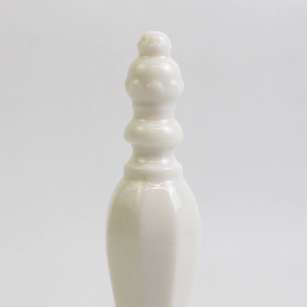 Smithsonian Institution White with Gold Trim Porcelain Souvenir Bell 5"