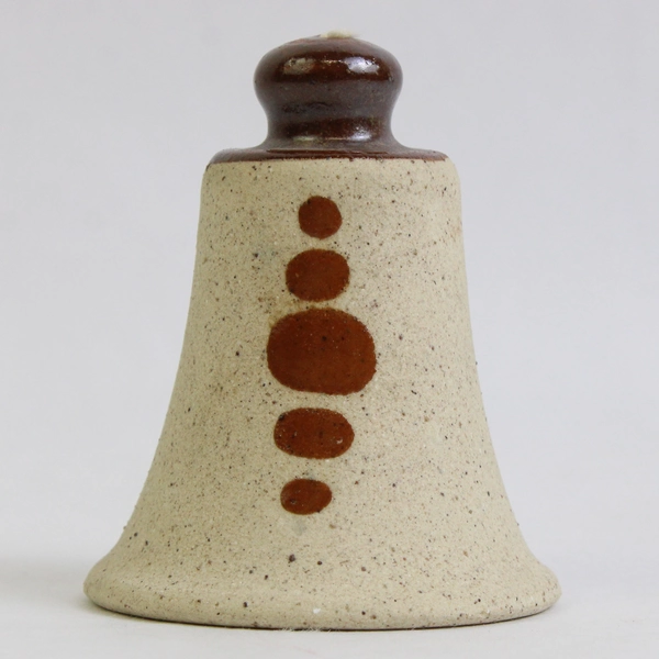 Mazatlan Mexico Hand-Painted Ceramic Souvenir Bell 2 3/4"