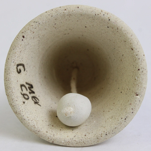 Mazatlan Mexico Hand-Painted Ceramic Souvenir Bell 2 3/4"