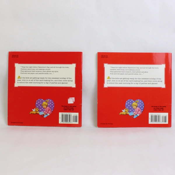 Lot of 2 The Night Before Valentine's Day by Natasha Wing 2000 Paperback