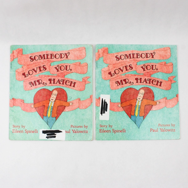 Lot of 2 Somebody Loves You Mr Hatch by Eileen Spinelli 1991 Paperback