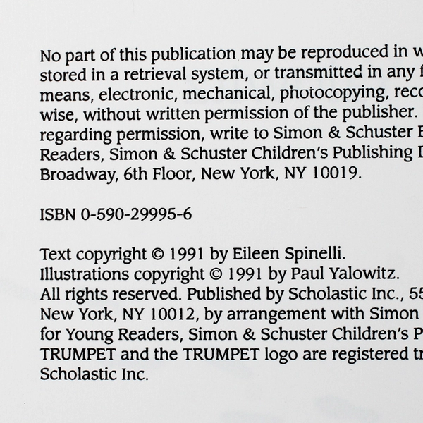 Lot of 2 Somebody Loves You Mr Hatch by Eileen Spinelli 1991 Paperback