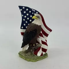 1999 Batesville Casket Company Life Symbols Hand Painted Bald Eagle Figurine