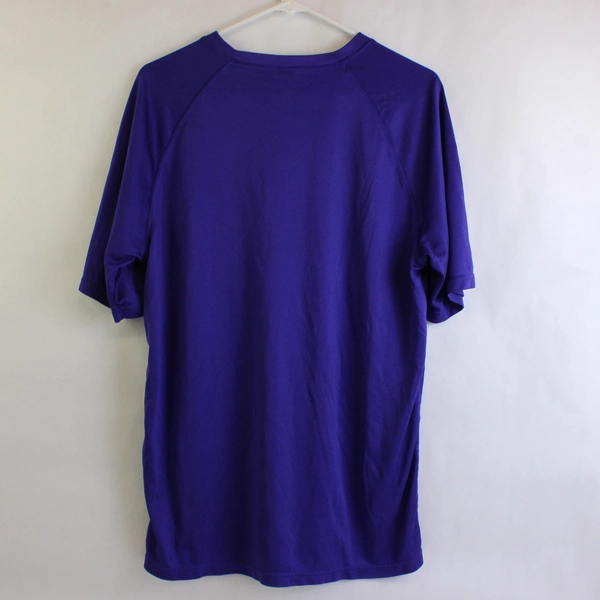 Augusta Sportswear Linfield University Purple Baseball Graphic T-Shirt Size L