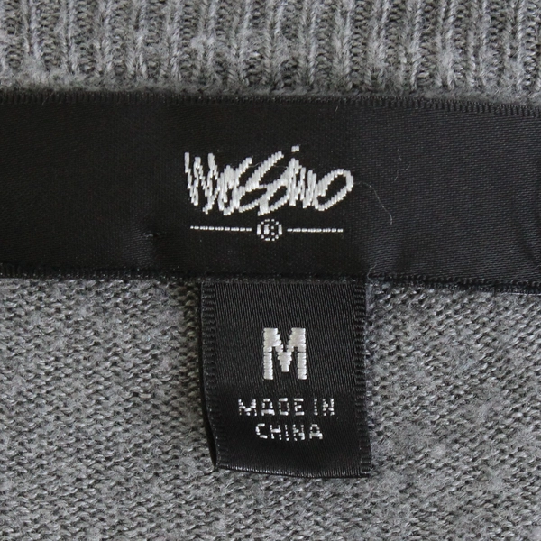 Mossimo Gray V-Neck Sweater Women's Size Medium