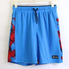 Athletic Works Blue With Red Camo Basketball Shorts Size XL 14-16