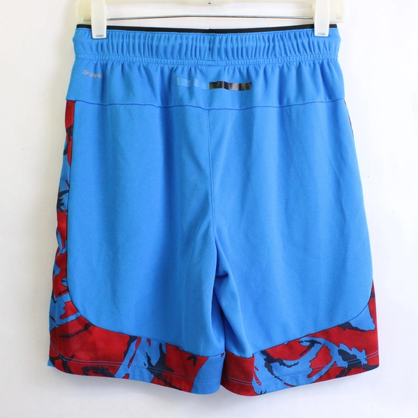 Athletic Works Blue With Red Camo Basketball Shorts Size XL 14-16