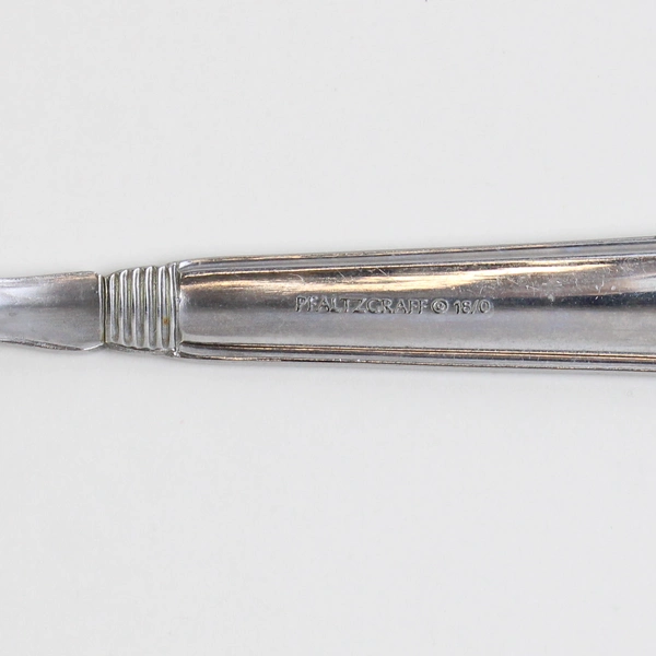 Lot Of 4 Pfaltzgraff Kenilworth (Stainless) Flatware Serving Spoon 3 Soup Spoons