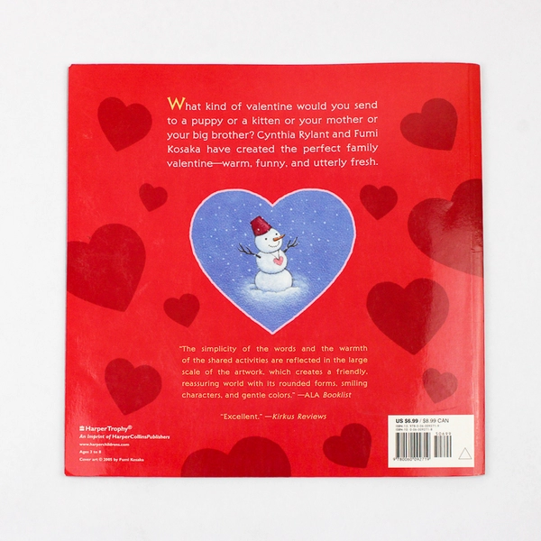 If You'll Be My Valentine by Cynthia Rylant 2005 Paperback