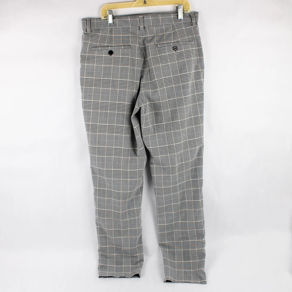 H&M Gray and Beige Tapered Leg Dress Pants Men's Size 30