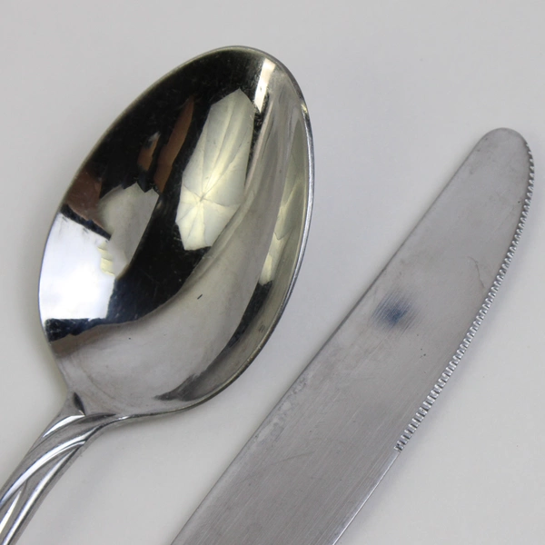 Lot Of 6 Pfaltzgraff Glennbrook (Stainless) Flatware 3 Soup Spoons & 3 Knives