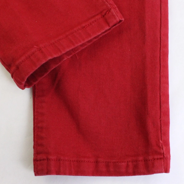 Hungson Solid Red Skinny Jeans Men's Size 36