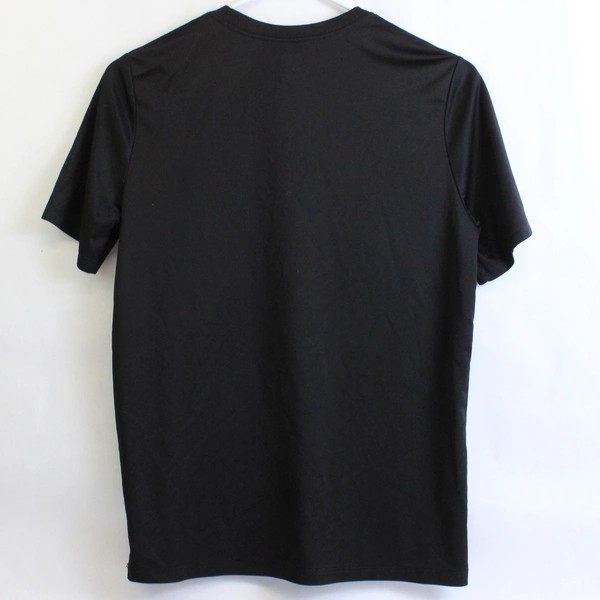 Athletic Works Boys Black Flaming Baseball Graphic T-Shirt Size XL 12-16