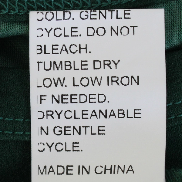 Unbranded Dark Green 3/4-Sleeve Knee-Length A-Line Dress Women's Large