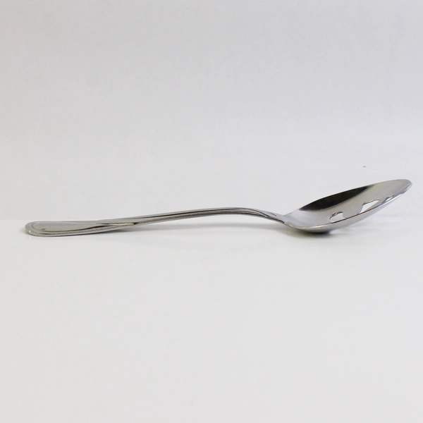 Lot Of 2 Pfaltzgraff Glennbrook (Stainless) Flatware Slotted Serving Spoons